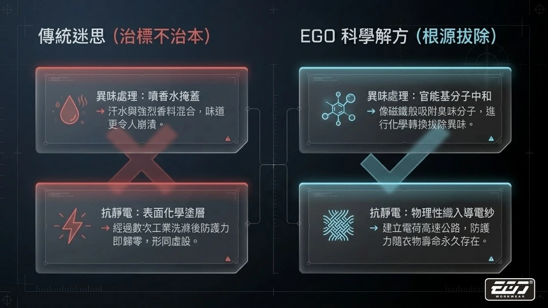 告別職場靜電與汗臭！衣哥 6618 消臭速乾防靜電 POLO 衫，精密產業與外勤英雄的專業新標配