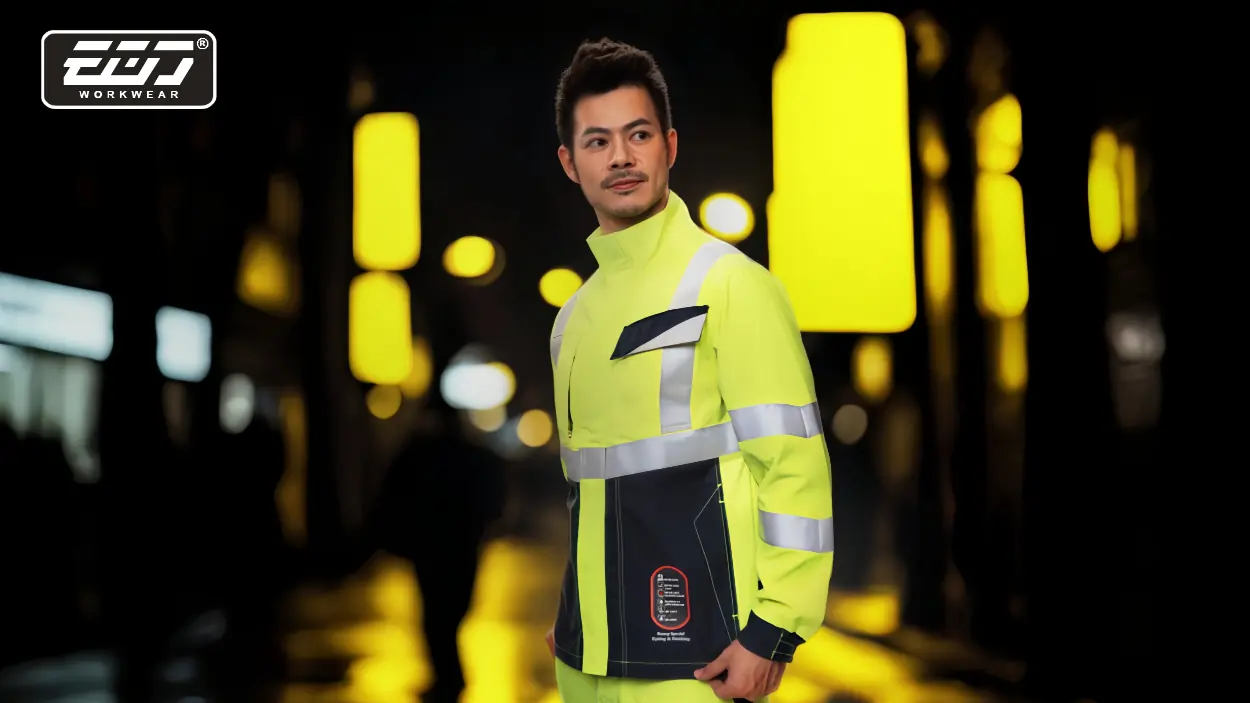 【工安必讀】高溫、火花、黑暗場域全防守!阻燃高可視防熔鐵電弧二級防護外套 【工安必讀】高溫、火花、黑暗場域全防守!阻燃高可視防熔鐵電弧二級防護外套