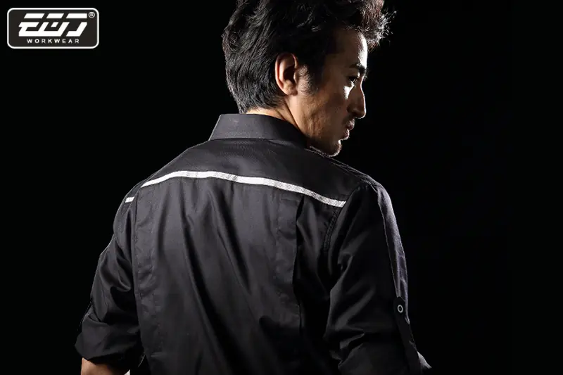 桃園中壢工作服推薦！衣哥日式反光系列，高品質反光襯衫與專業工程背心，守護夜間安全