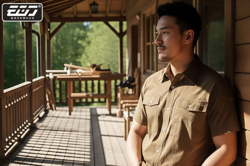 桃園中壢團體服推薦！衣哥物理降溫工作服，Q-max涼感與隔熱速乾，雙軌預防熱傷害