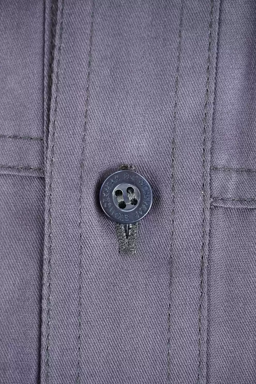 Coolmax短袖工作襯衫-鐵灰