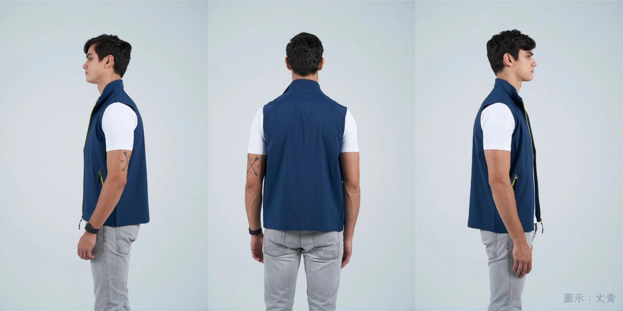 T400單面穿薄背心