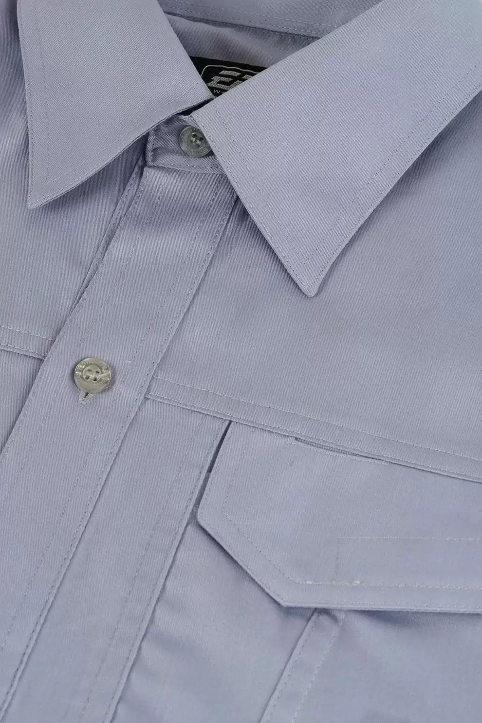 Coolmax長袖工作襯衫-灰藍 Coolmax長袖工作襯衫-灰藍