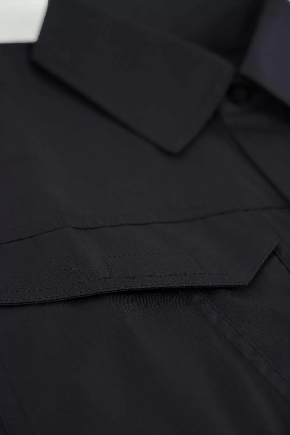 Coolmax長袖工作襯衫-鐵灰 Coolmax長袖工作襯衫-鐵灰