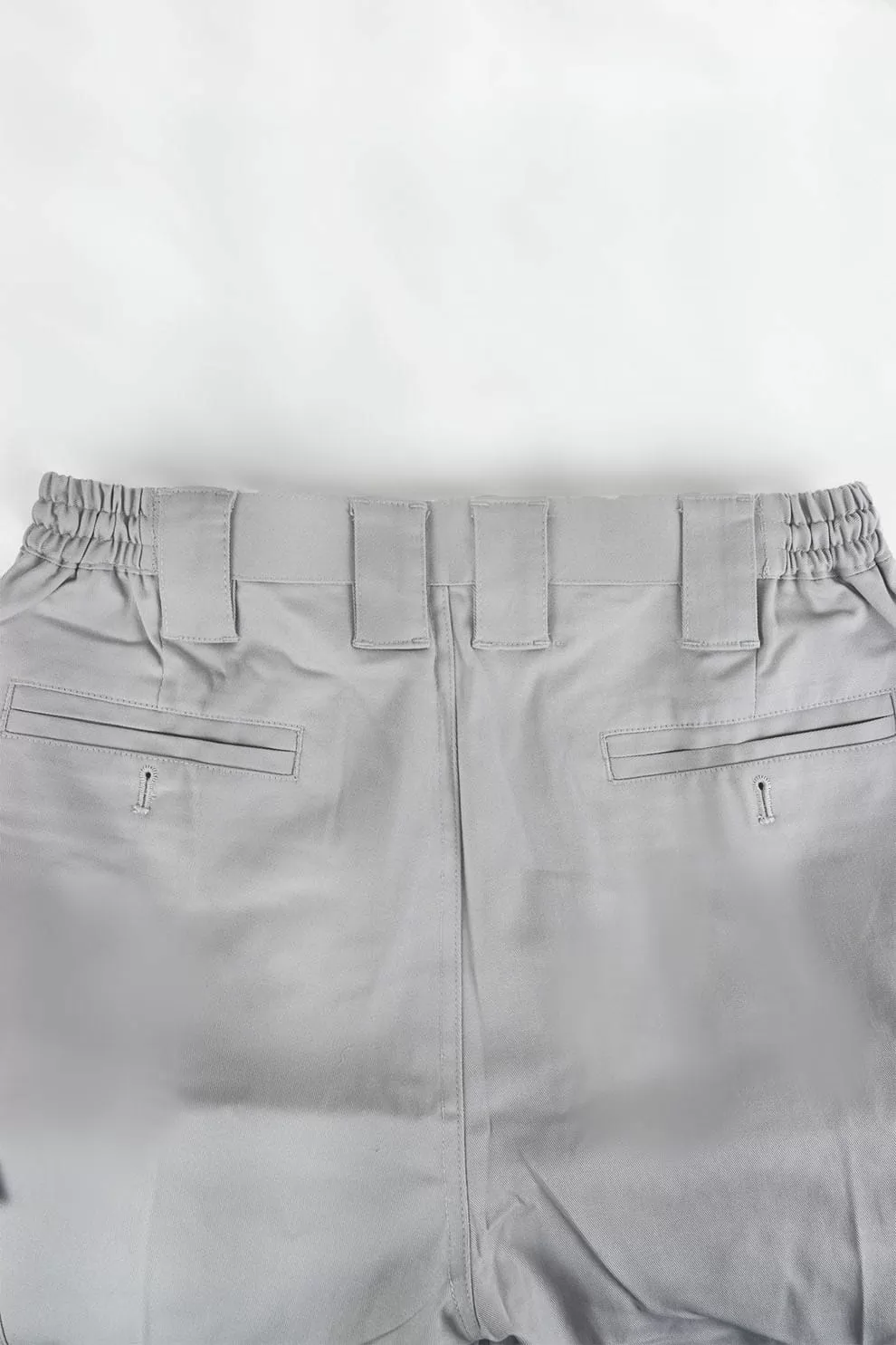 棉彈多口袋工作褲-卡其