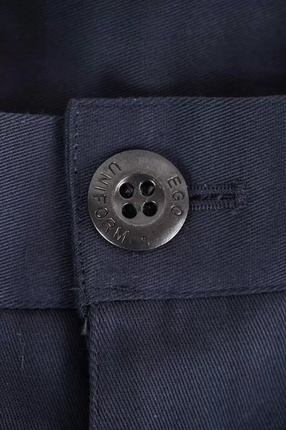 棉彈多口袋工作褲-鐵灰