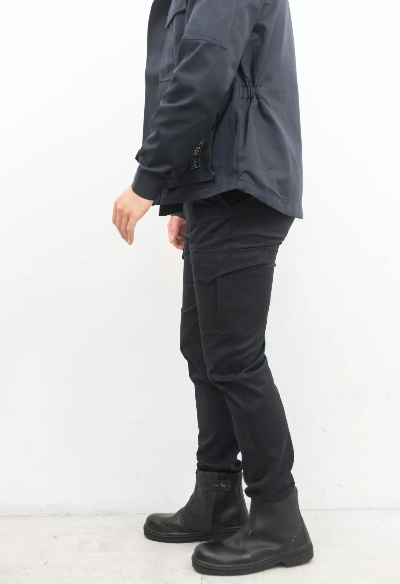 T400彈性透氣工作褲-丈青