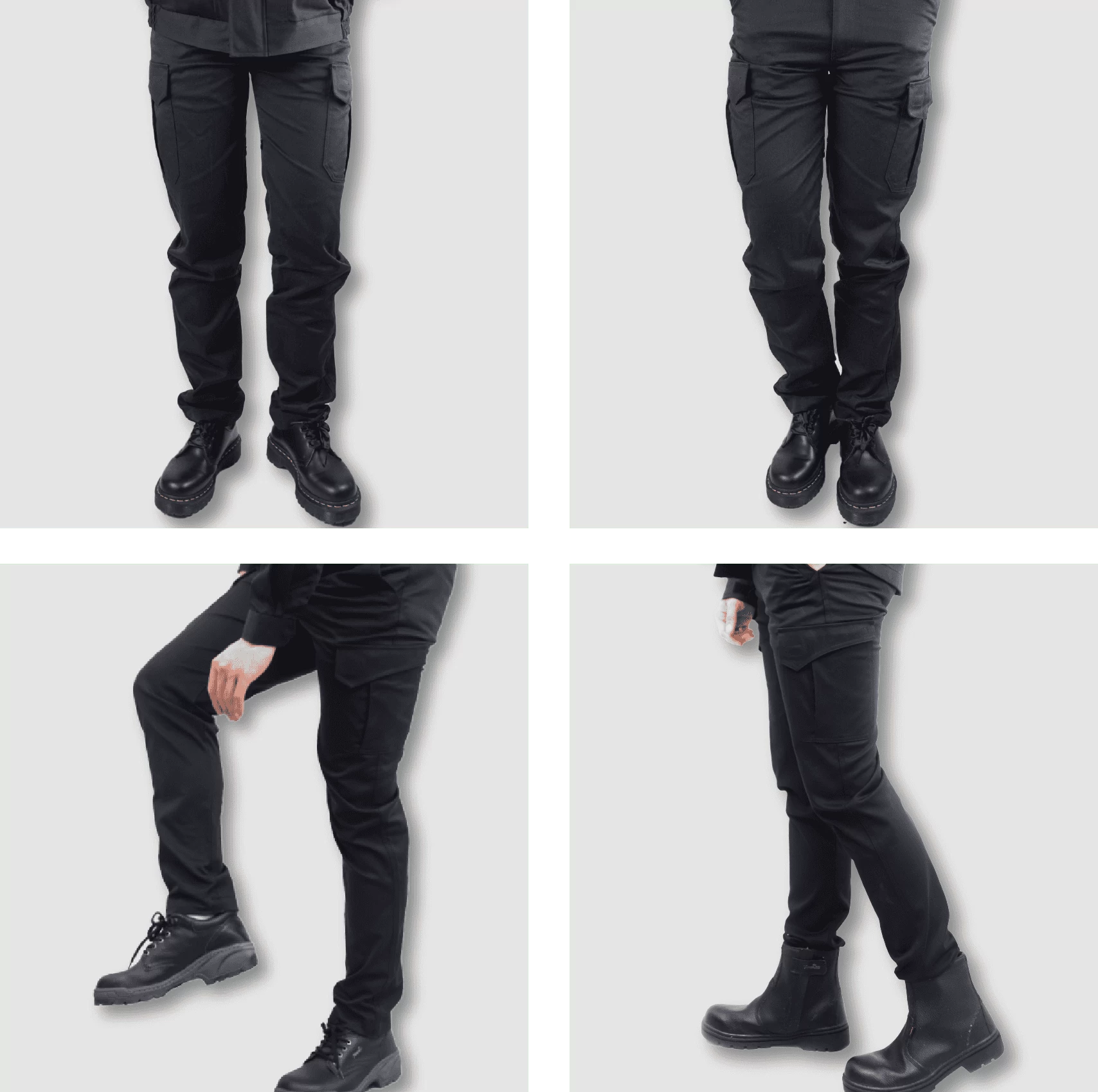 T400彈性透氣工作褲-丈青