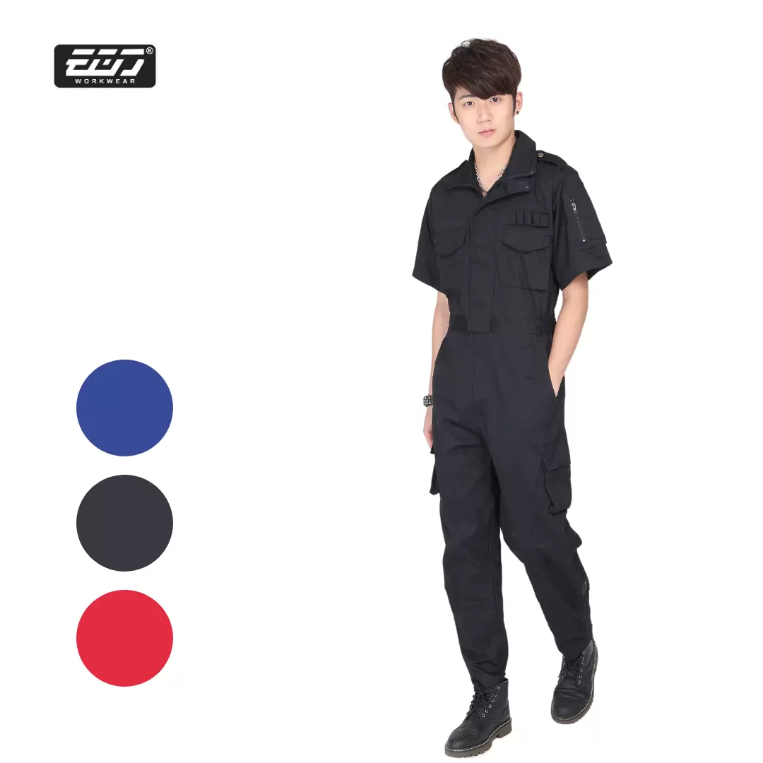 短袖連身工作服