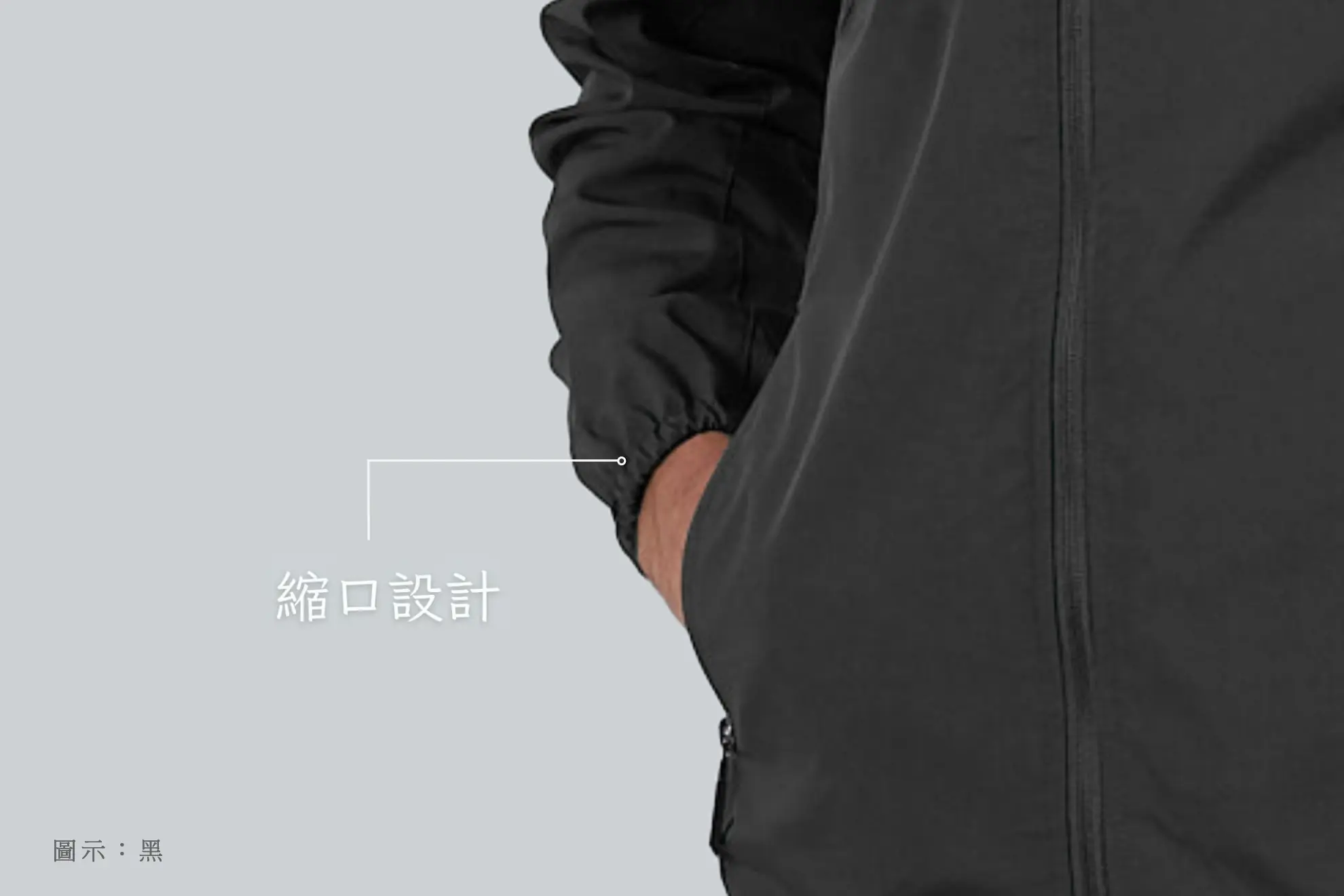 彈力小牛津薄外套