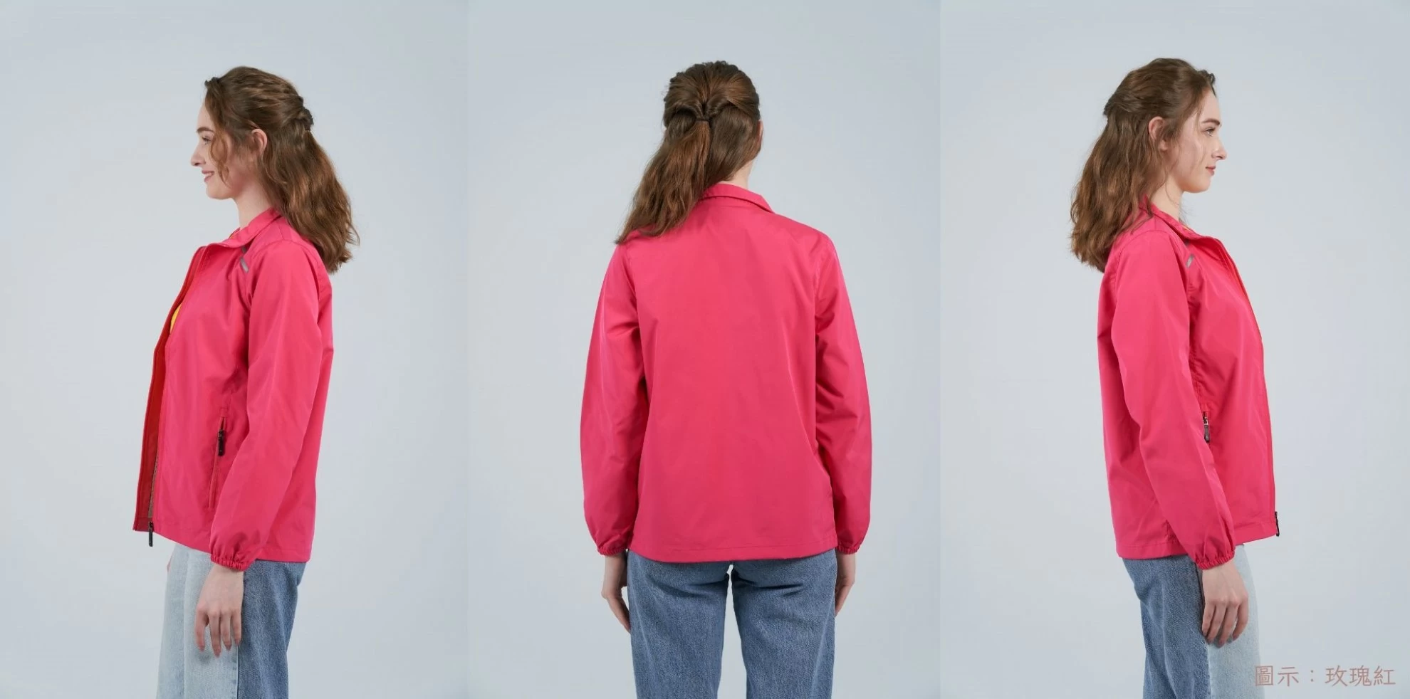 彈力小牛津薄外套