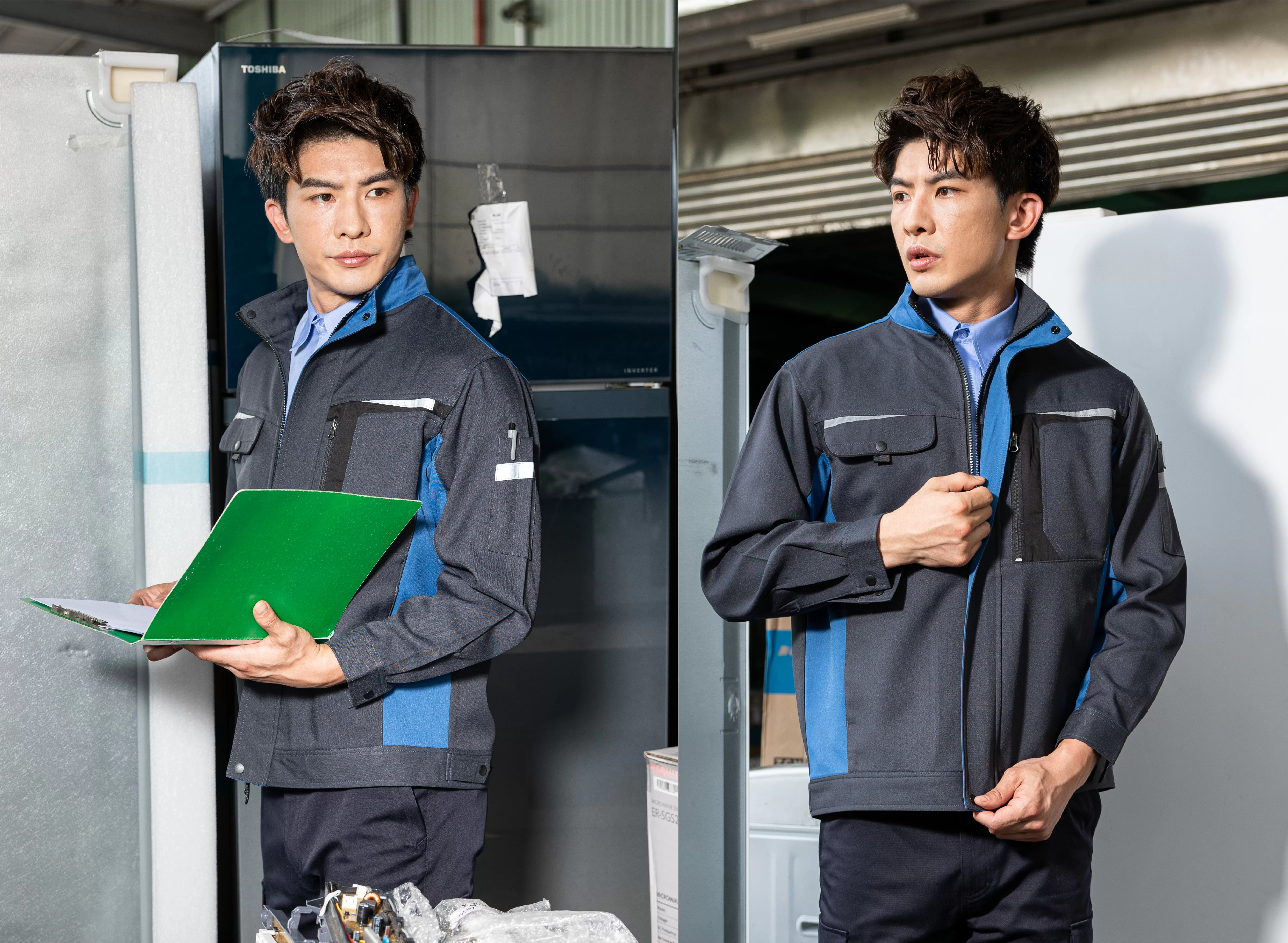 日式反光工作夾克 日式反光工作夾克