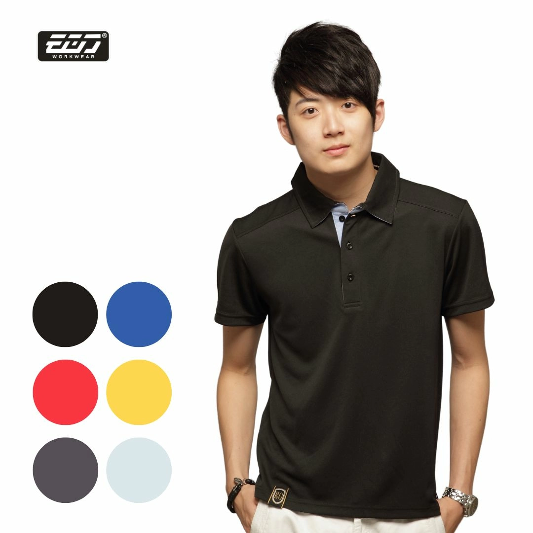 短袖男版吸濕排汗POLO衫