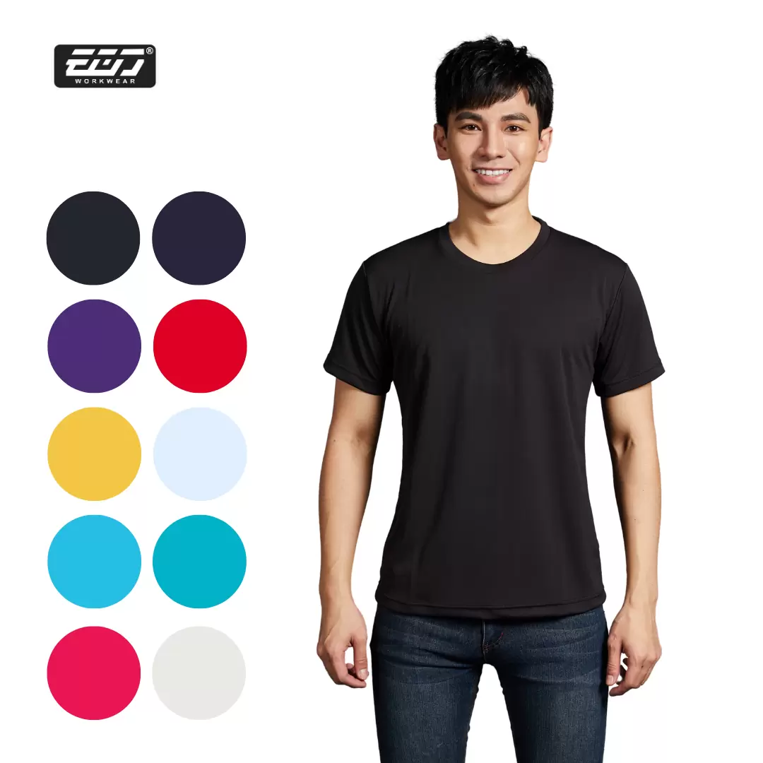 短袖吸濕排汗圓領T