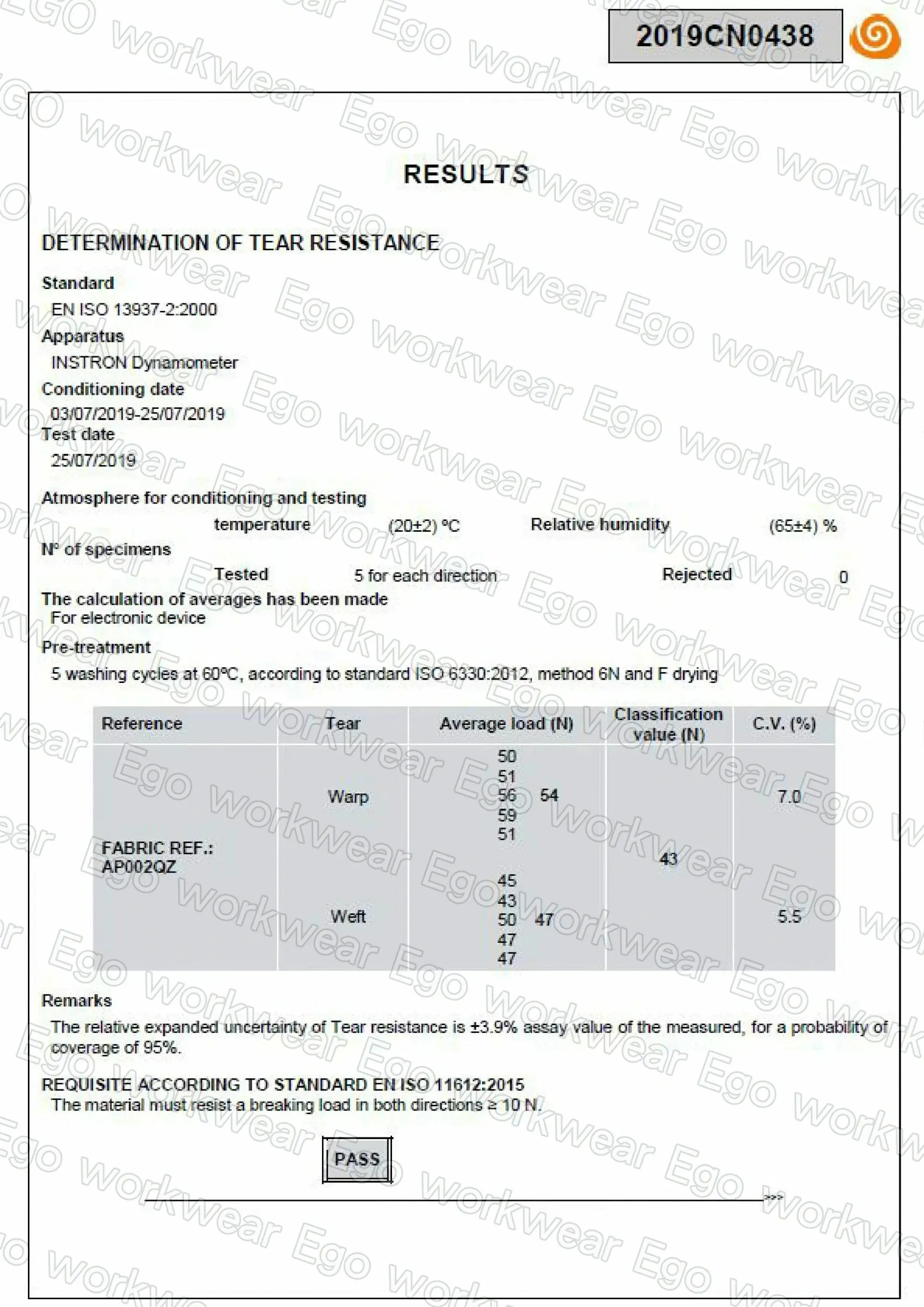 阻燃化學防護長褲-海軍藍