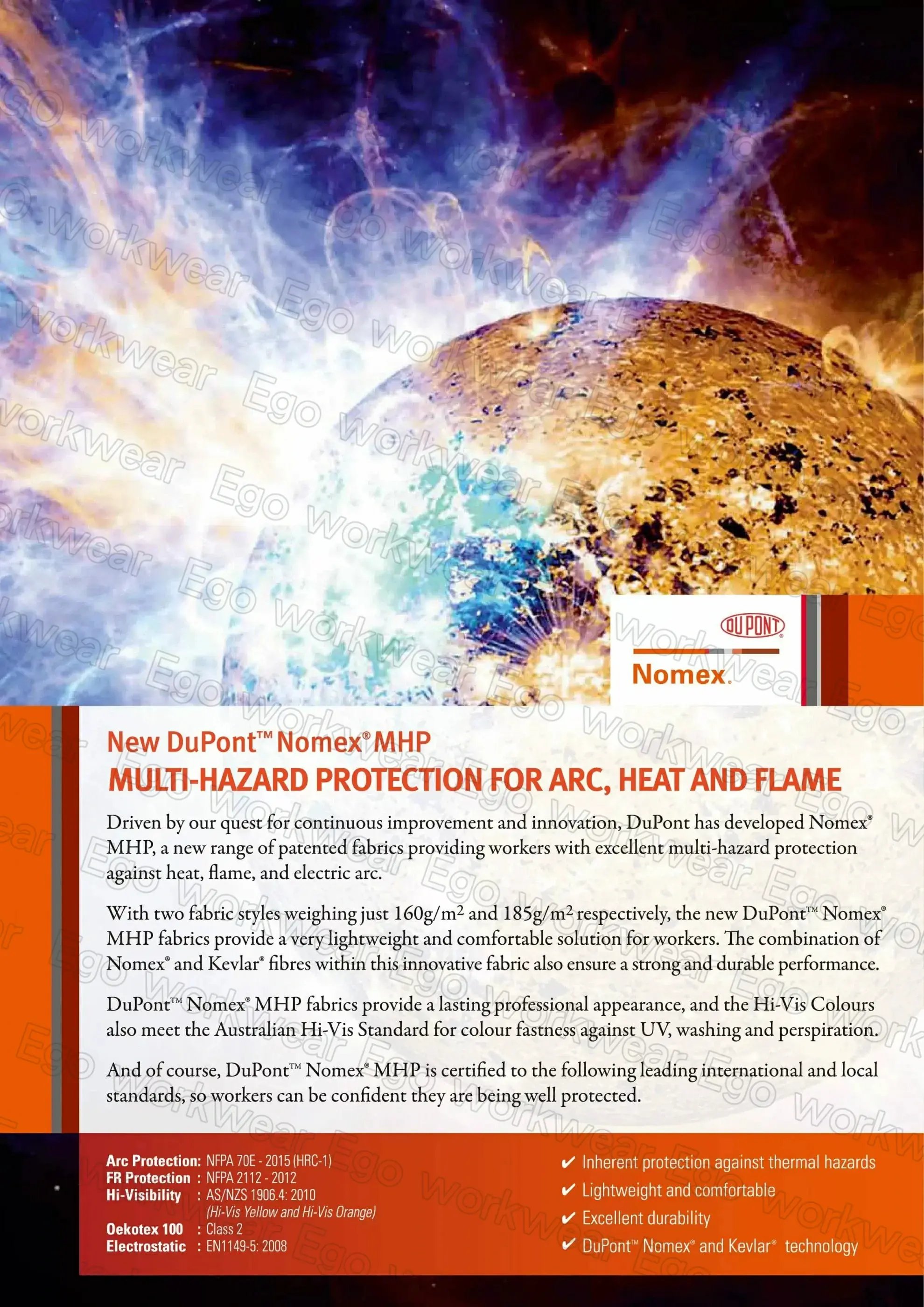 阻燃電弧一級長襯衫-海軍藍 阻燃電弧一級長襯衫-海軍藍