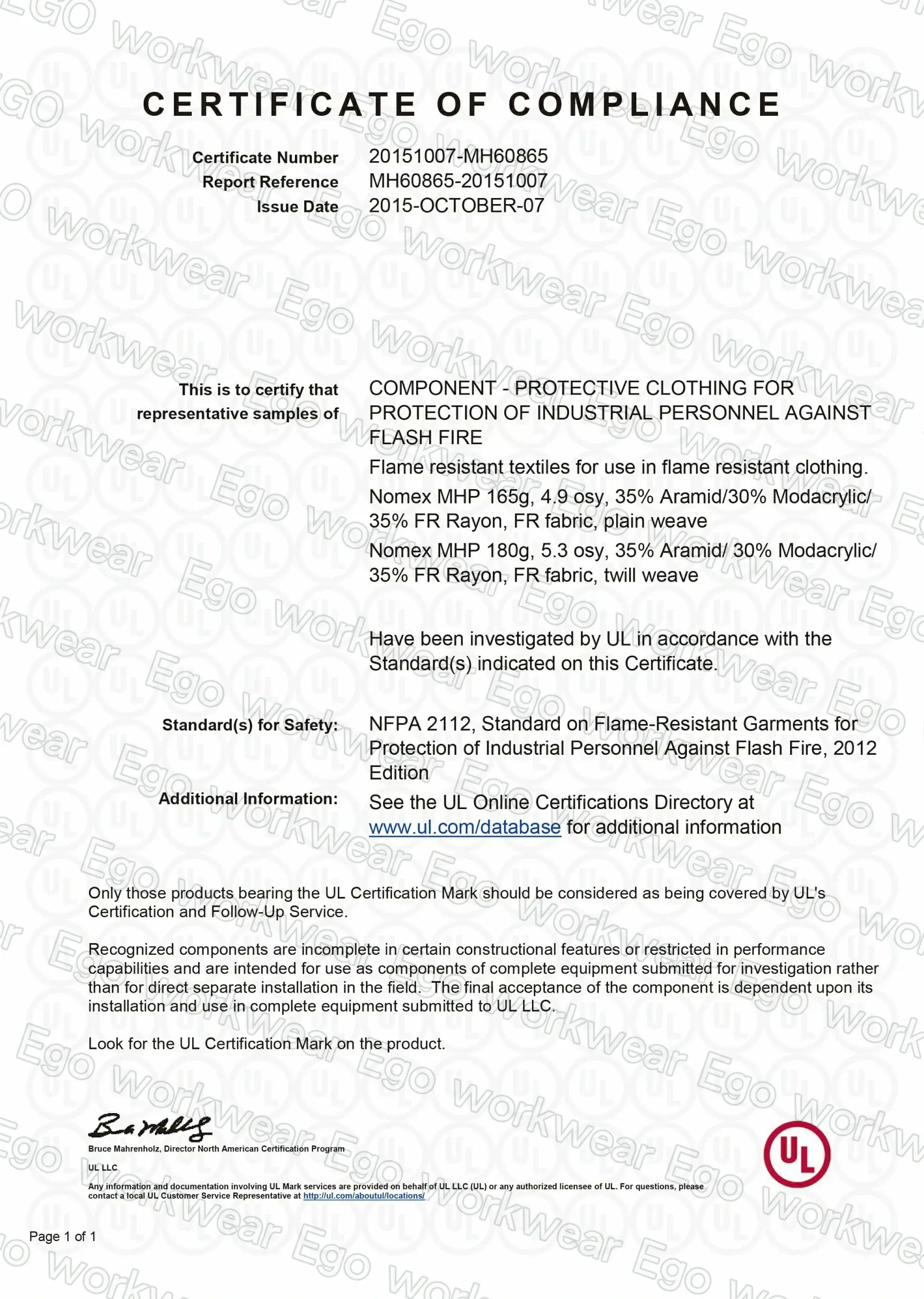 阻燃電弧一級長襯衫-海軍藍 阻燃電弧一級長襯衫-海軍藍