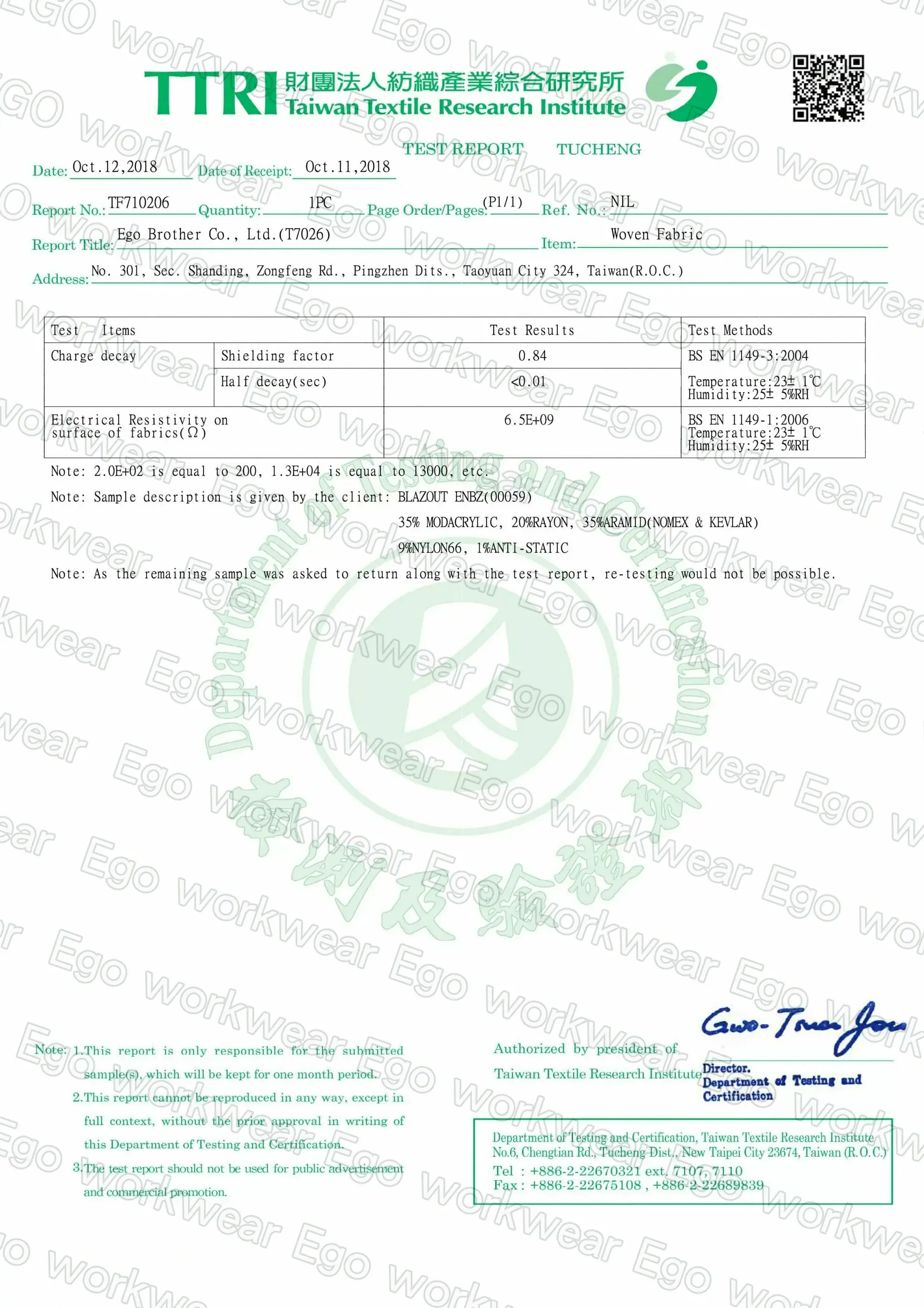 阻燃電弧二級長襯衫-深灰藍 阻燃電弧二級長襯衫-深灰藍