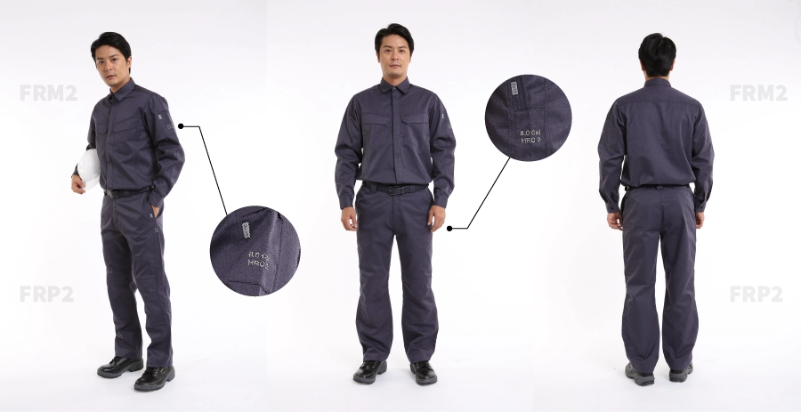 阻燃電弧二級長襯衫-深灰藍 阻燃電弧二級長襯衫-深灰藍