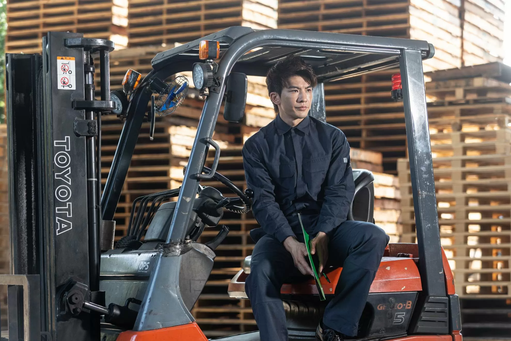 阻燃輕薄型電弧二級長襯衫-靛藍