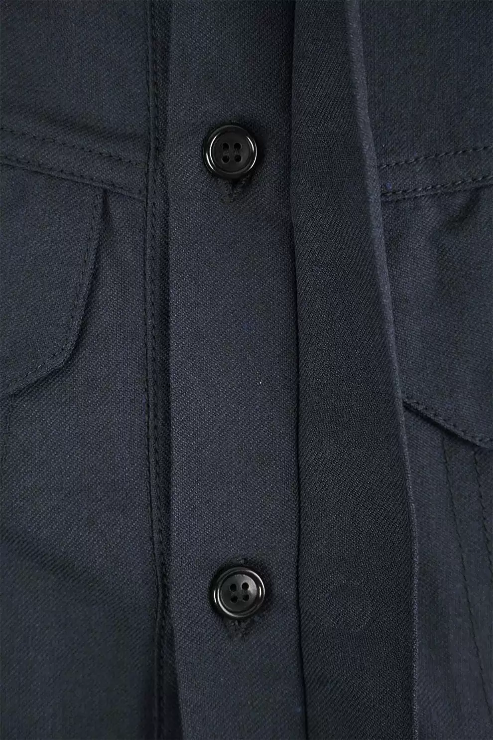 阻燃輕薄型電弧二級長襯衫-靛藍