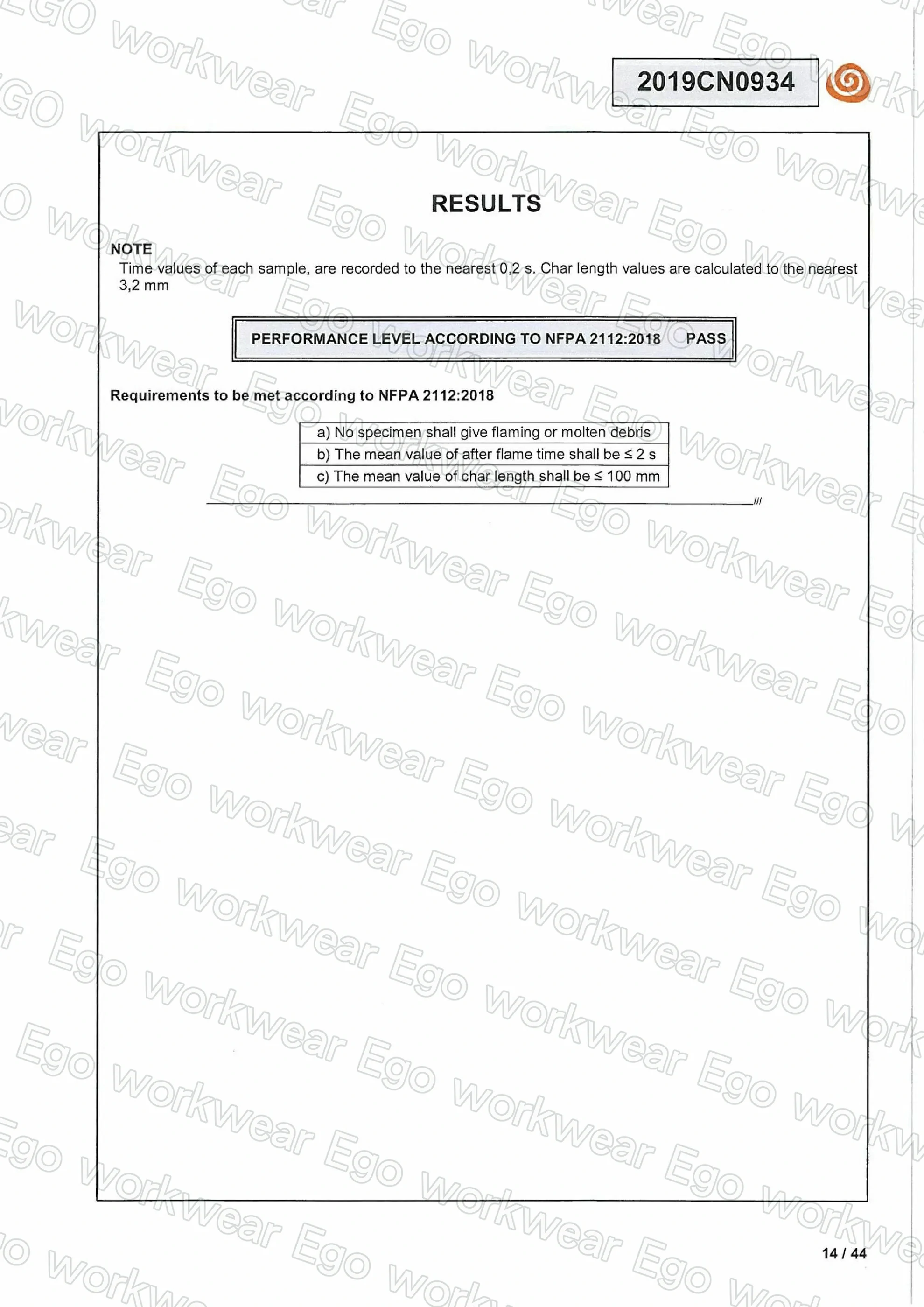 阻燃輕薄型電弧二級長襯衫-靛藍