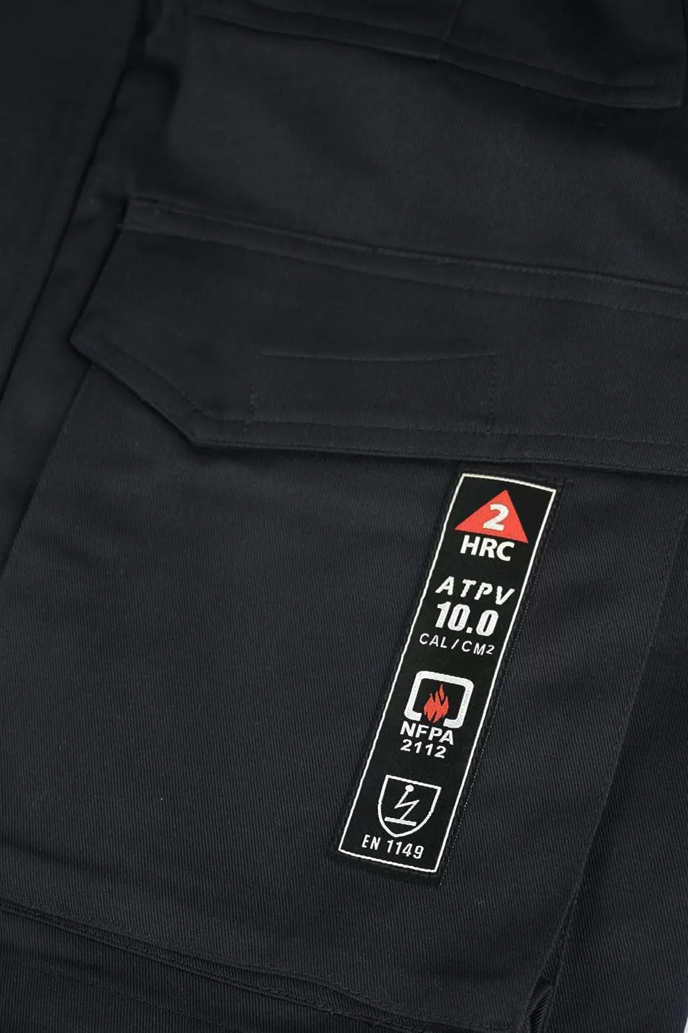 阻燃電弧二級抗靜電單層外套-海軍藍 阻燃電弧二級抗靜電單層外套-海軍藍