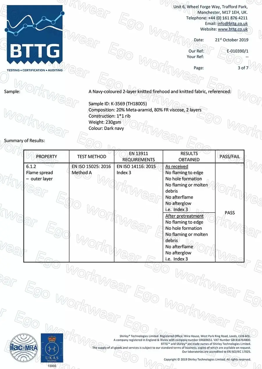 阻燃電弧二級頭套-丈青