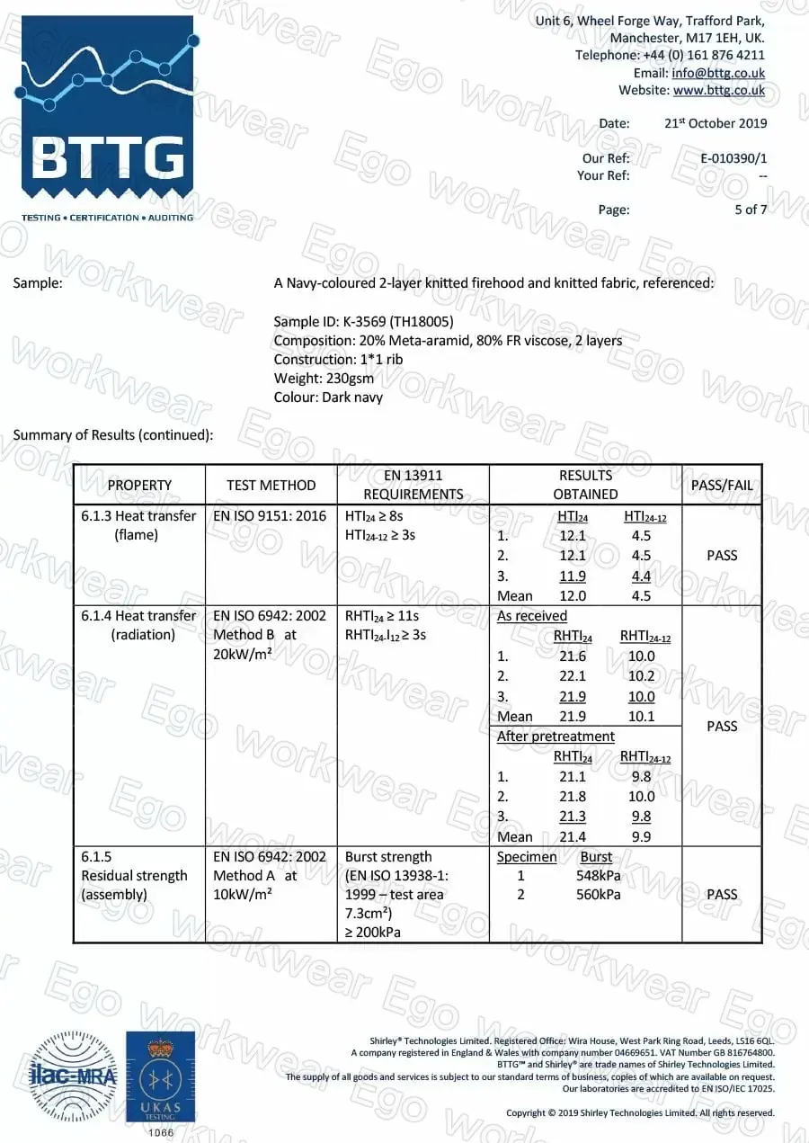阻燃電弧二級頭套-丈青