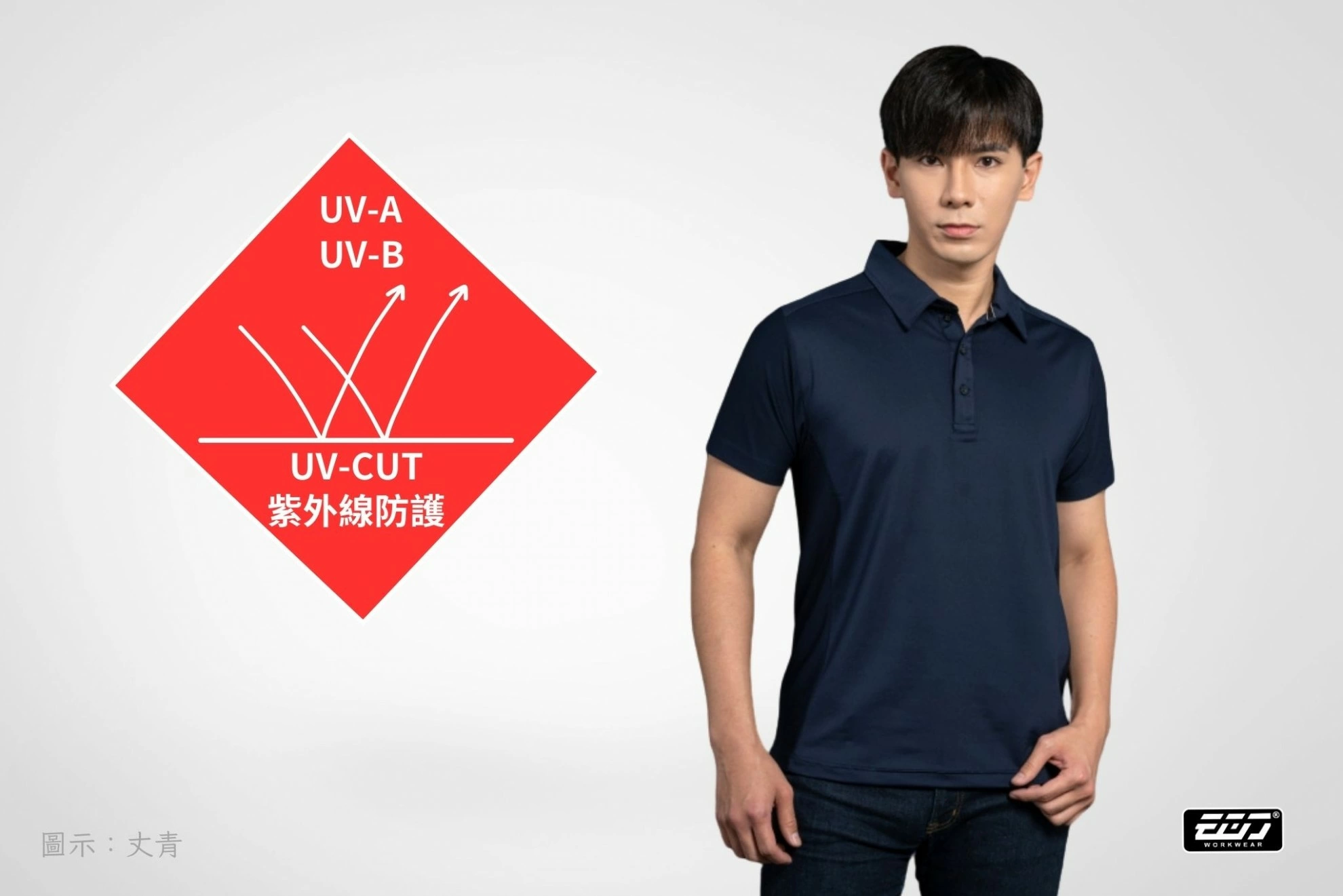 抗UV高透氣散熱POLO衫 抗UV高透氣散熱POLO衫