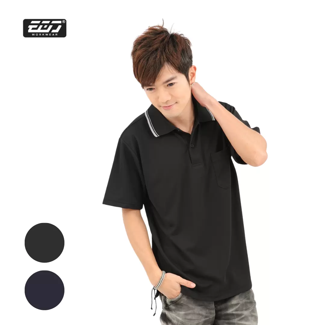 短袖中空紗排汗POLO衫