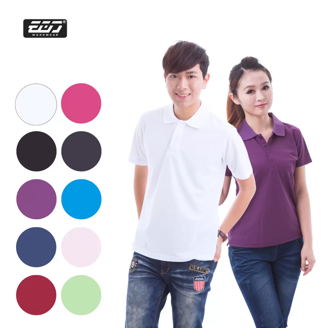 短袖涼感紗POLO衫